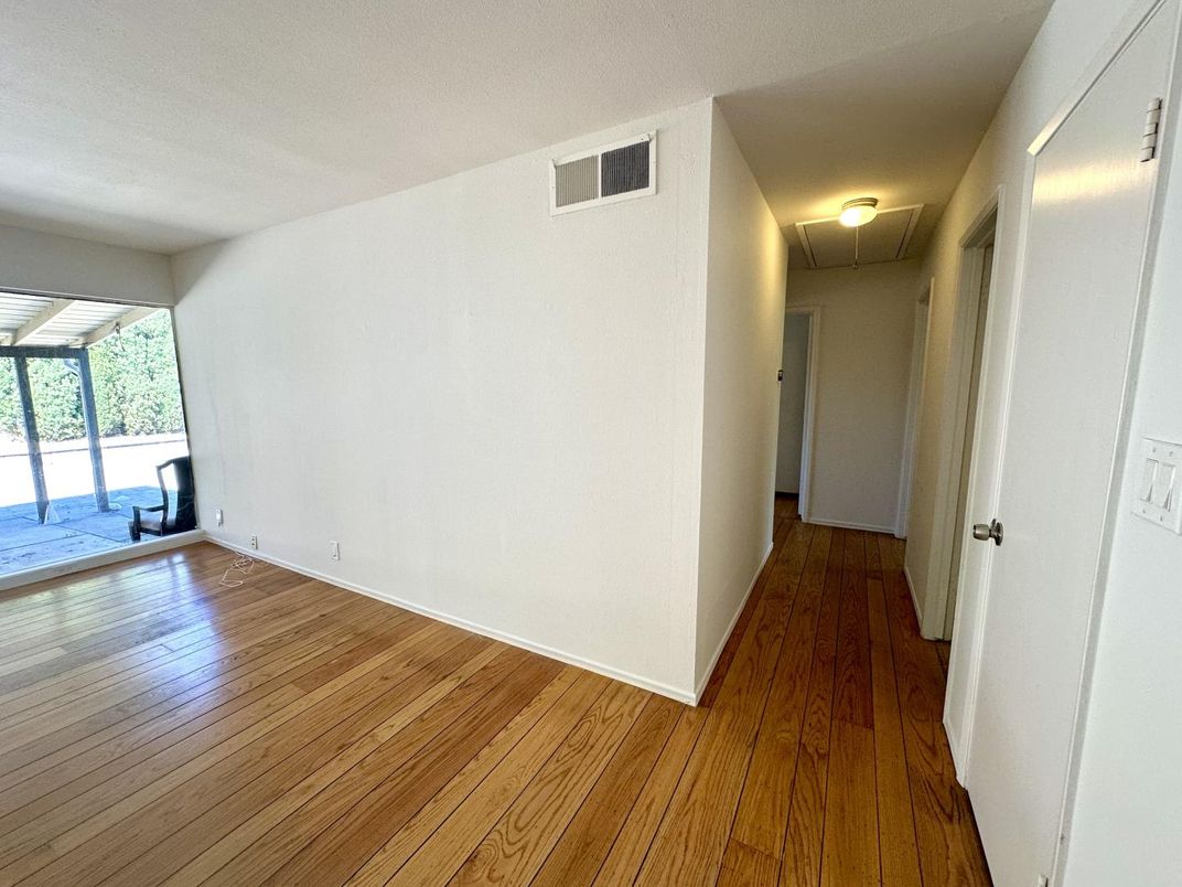 Empty room, Interior, Wood Texture Flooring