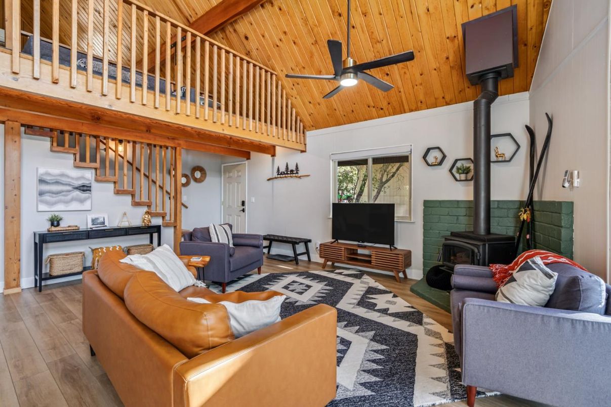 Fireplace, Interior, Living room, Wooden Beams, Wooden Ceilings, Wood Texture Flooring