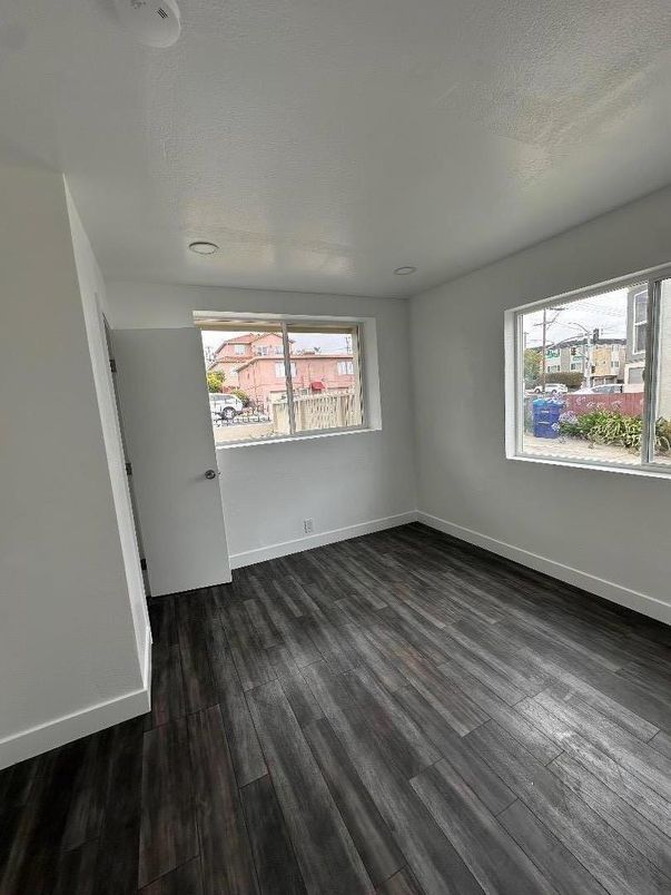 Empty room, Interior, Wood Texture Flooring