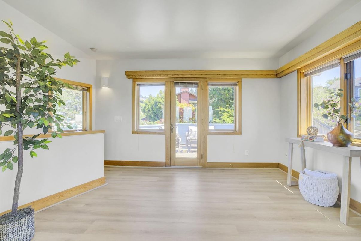 Empty room, Interior, Wood Texture Flooring