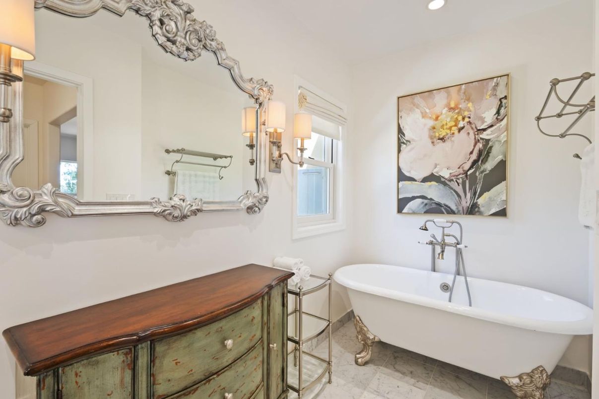 Bathroom, Free Standing Baths, Interior, Recessed Lighting