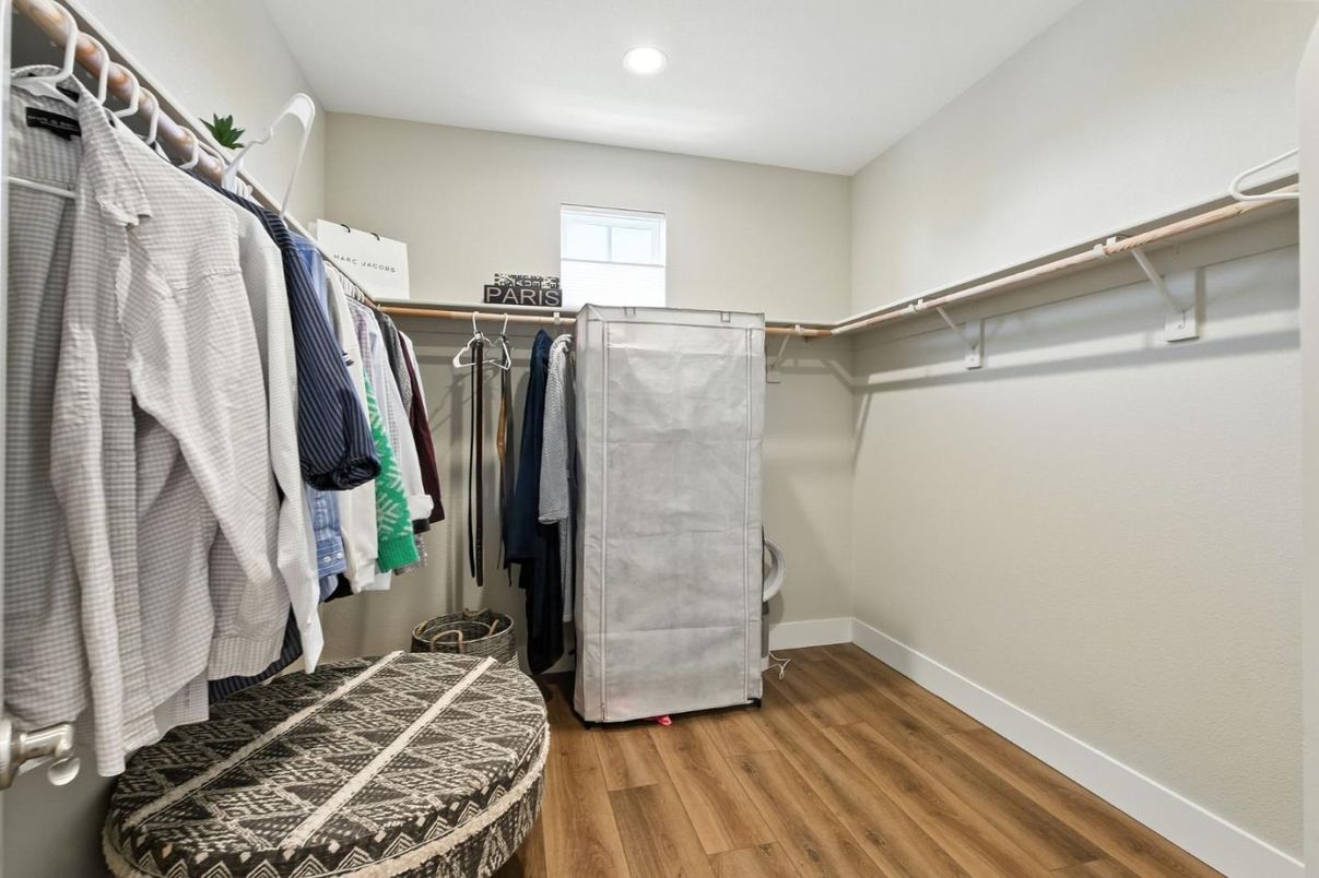 Interior, Recessed Lighting, Walk-in Closets, Wood Texture Flooring