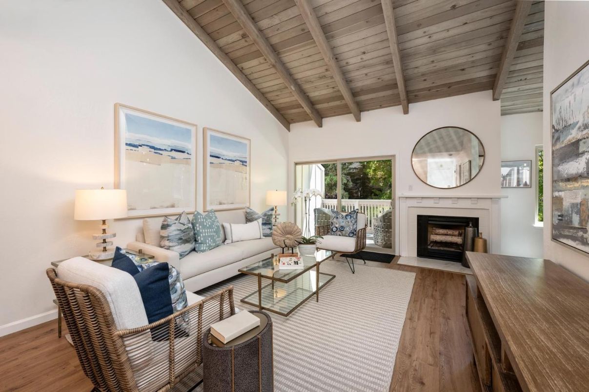 Fireplace, Interior, Living room, Wooden Beams, Wooden Ceilings, Wood Texture Flooring