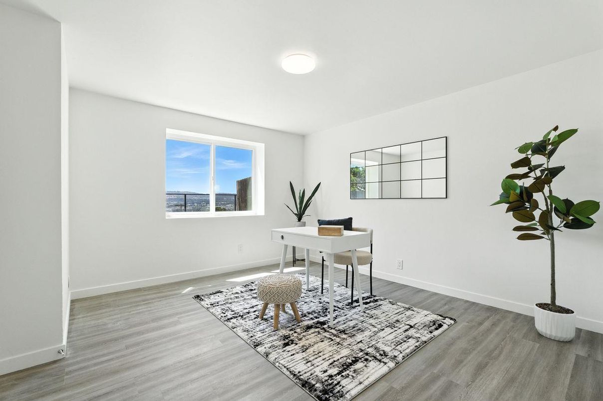 Home Office, Interior, Wood Texture Flooring