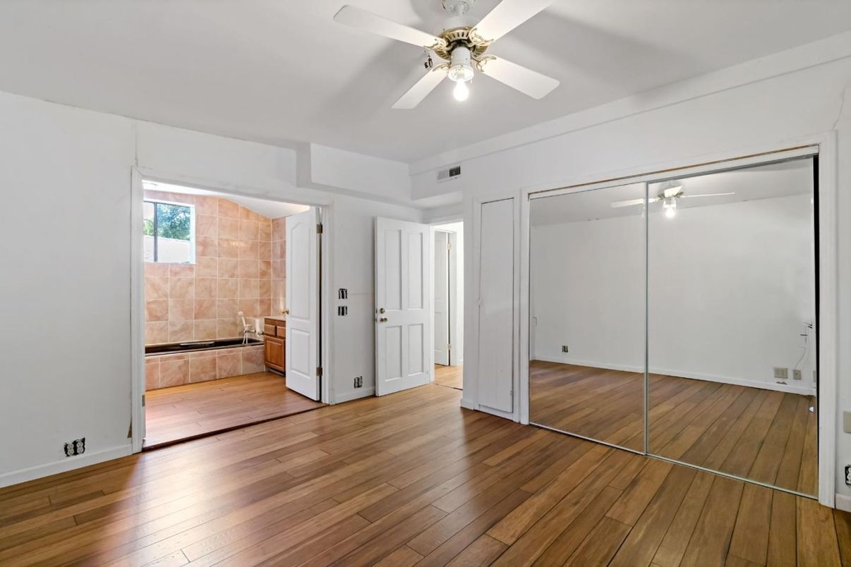 Bathroom, Empty room, Interior, Wood Texture Flooring