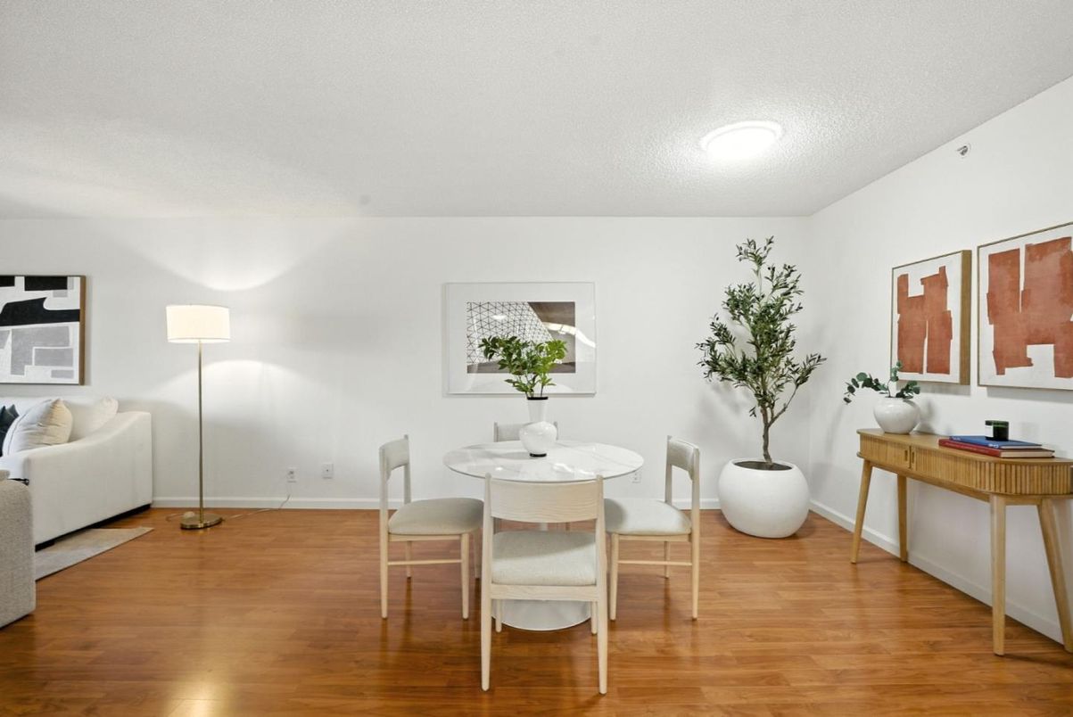 Dining room, Interior, Wood Texture Flooring