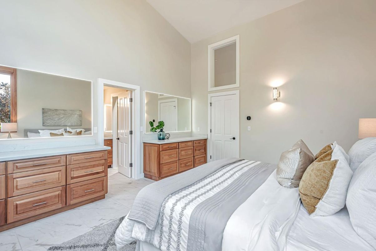 Bedroom, Interior, Marble