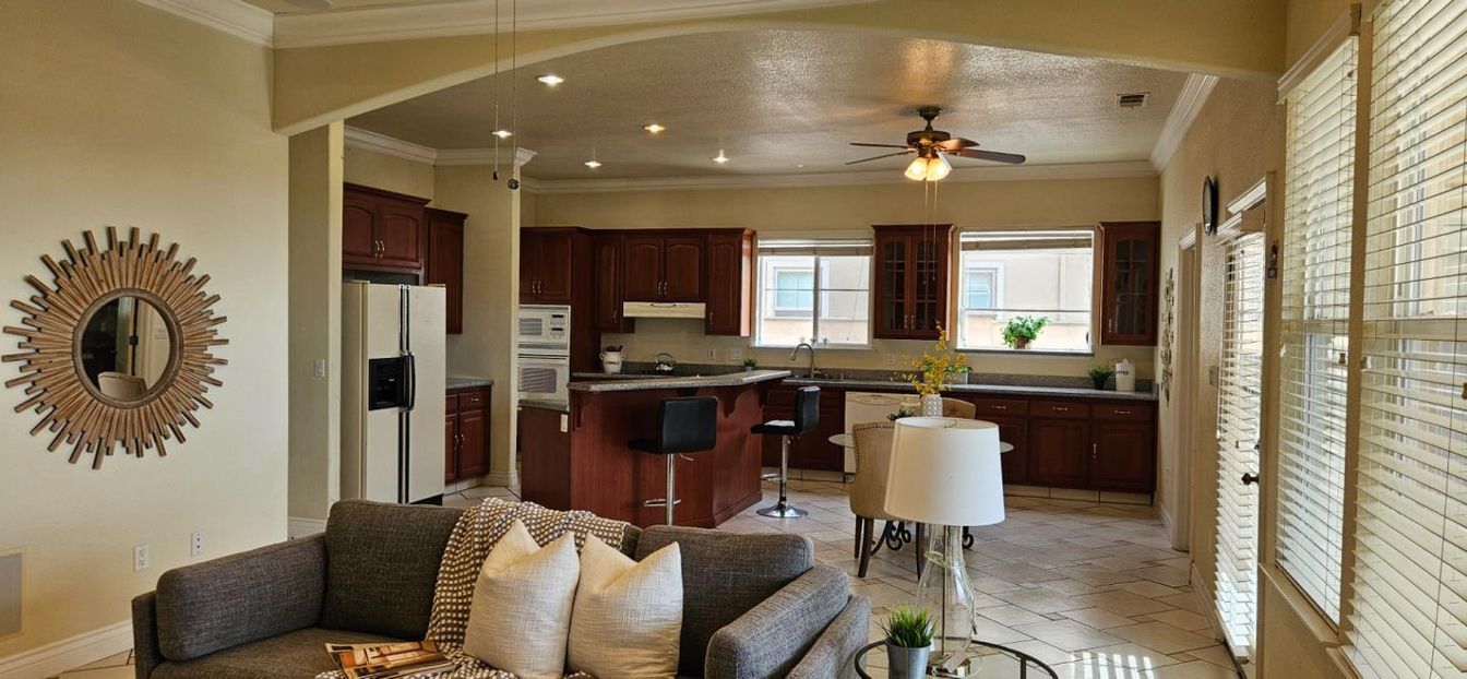 Interior, Kitchen, Pendant Lights, Recessed Lighting