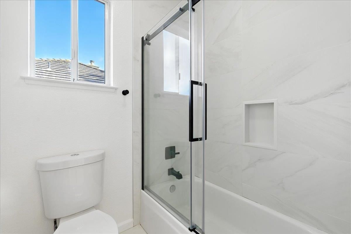 Bathroom, Glass Shower, Interior, Marble Walls