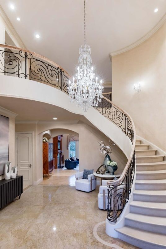 Chandelier, Interior, Recessed Lighting
