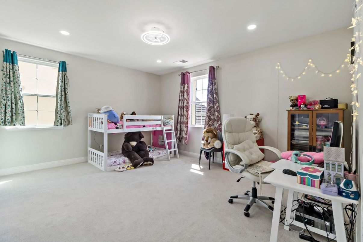 Home Office, Interior, Recessed Lighting