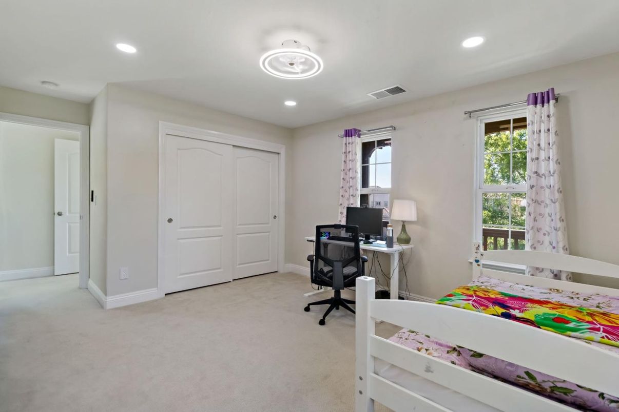 Home Office, Interior, Recessed Lighting