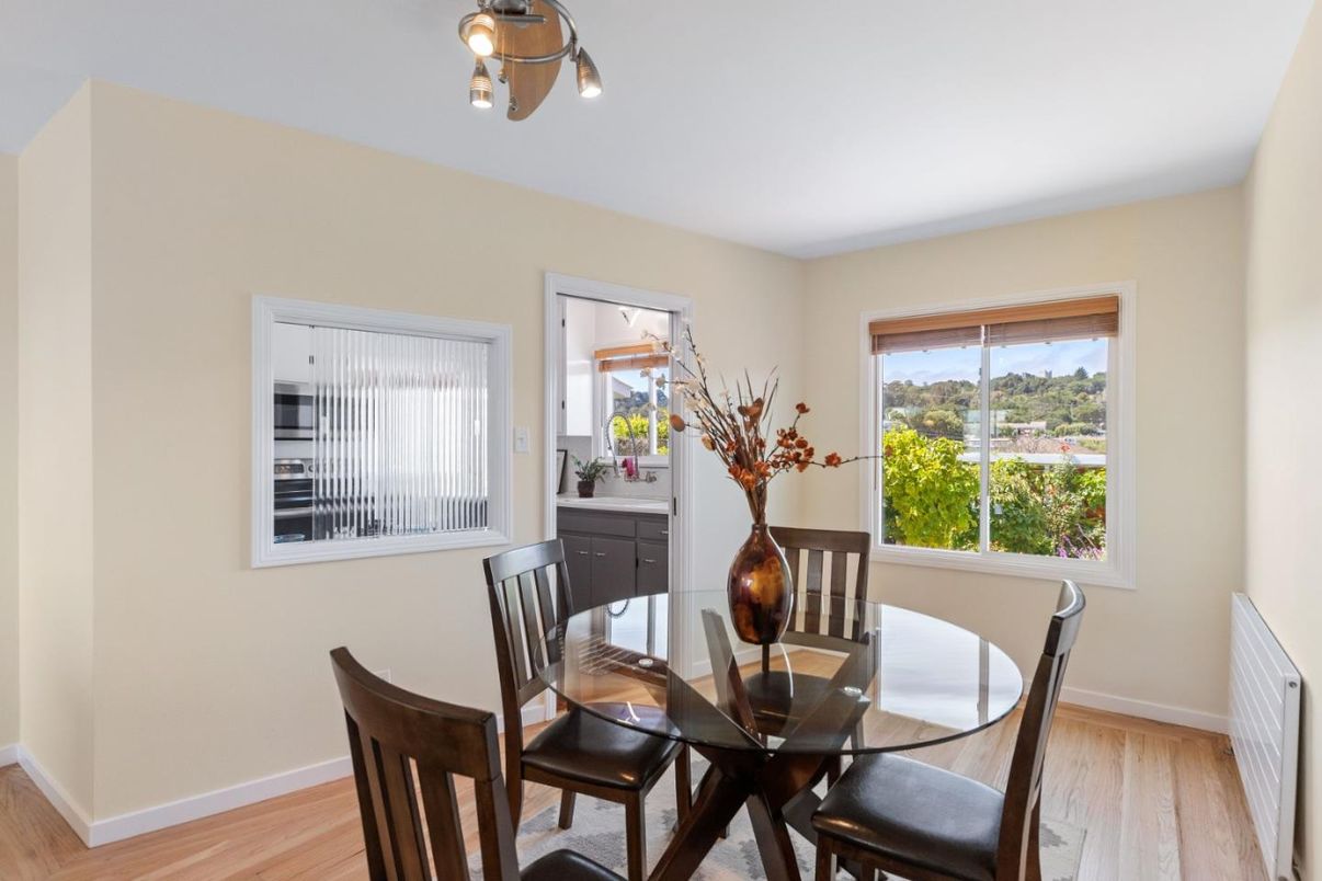 Dining room, Interior, Wood Texture Flooring