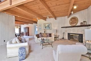 Dining room, Fireplace, Interior, Living room, Pendant Lights, Wooden Beams, Wooden Ceilings