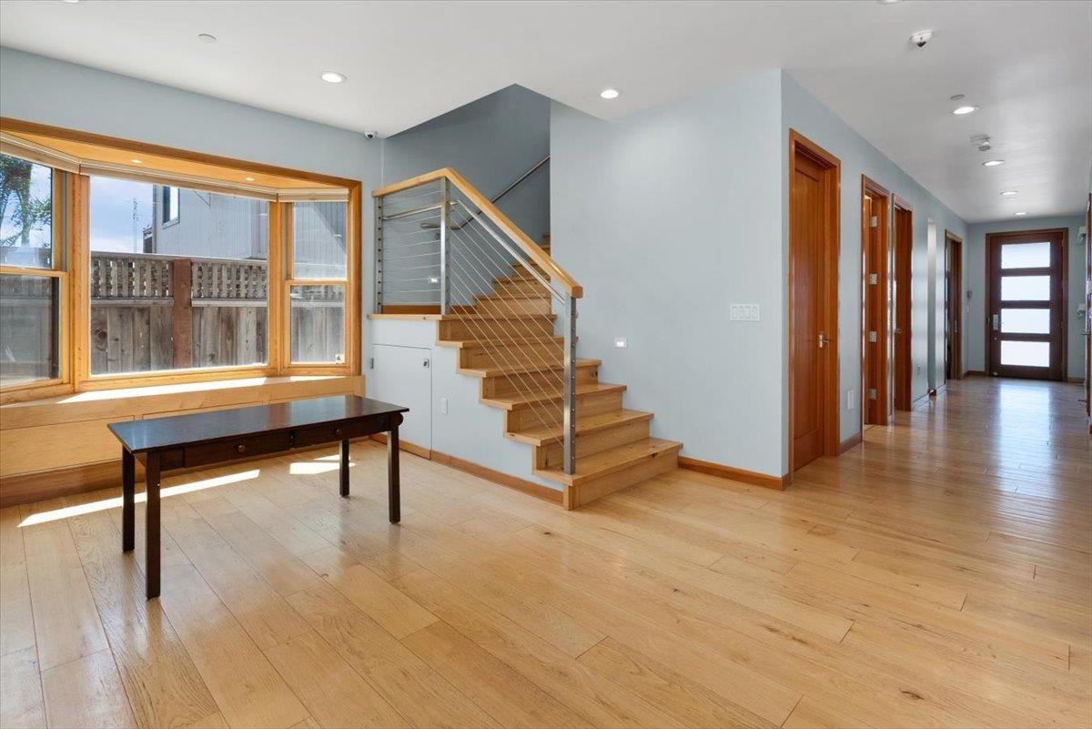 Game Room, Interior, Recessed Lighting, Wood Texture Flooring