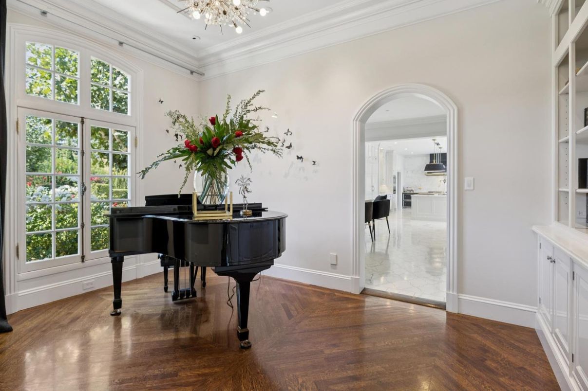 Interior, Piano, Wood Texture Flooring