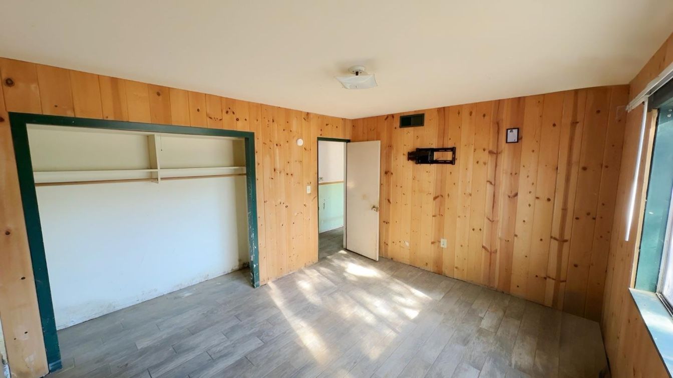 Empty room, Interior, Wood Texture Flooring, Wooden Walls