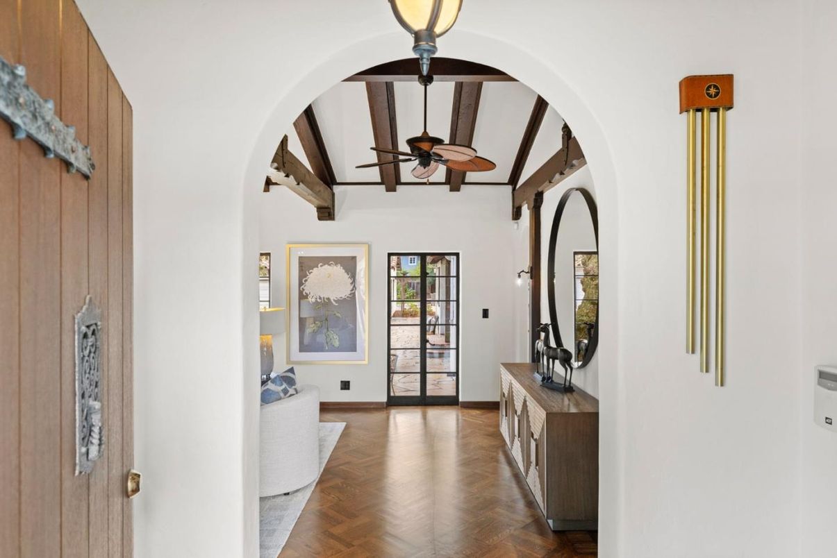 Interior, Wooden Beams, Wood Texture Flooring