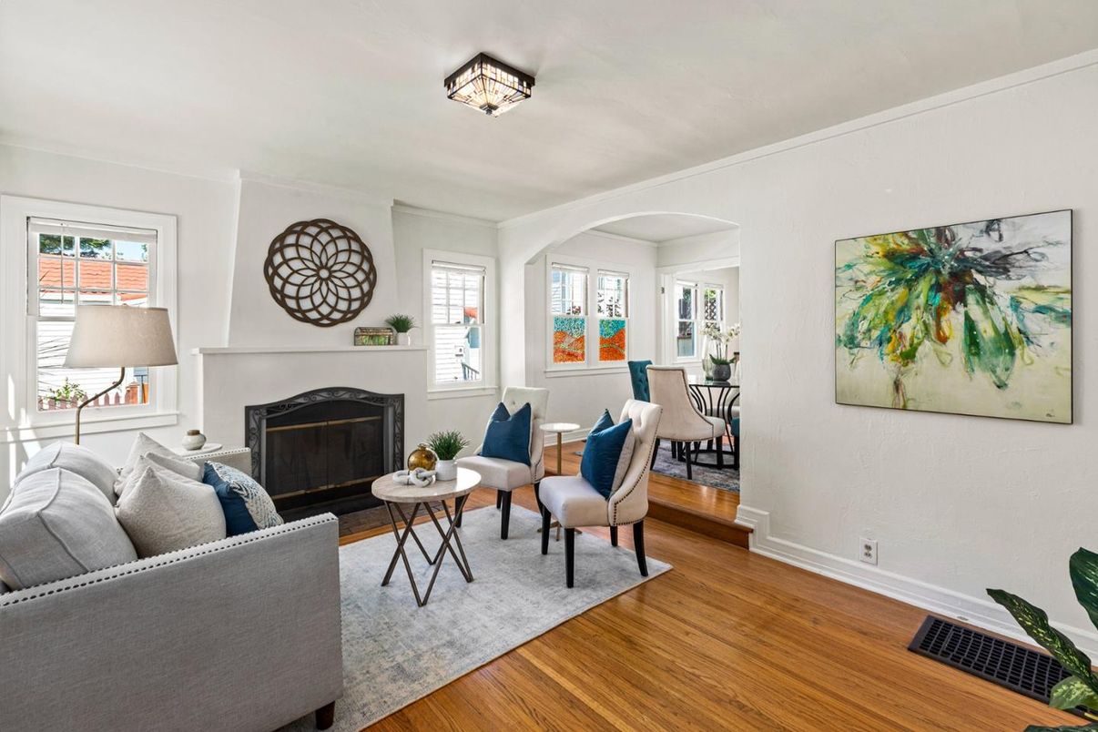 Fireplace, Interior, Living room, Wood Texture Flooring
