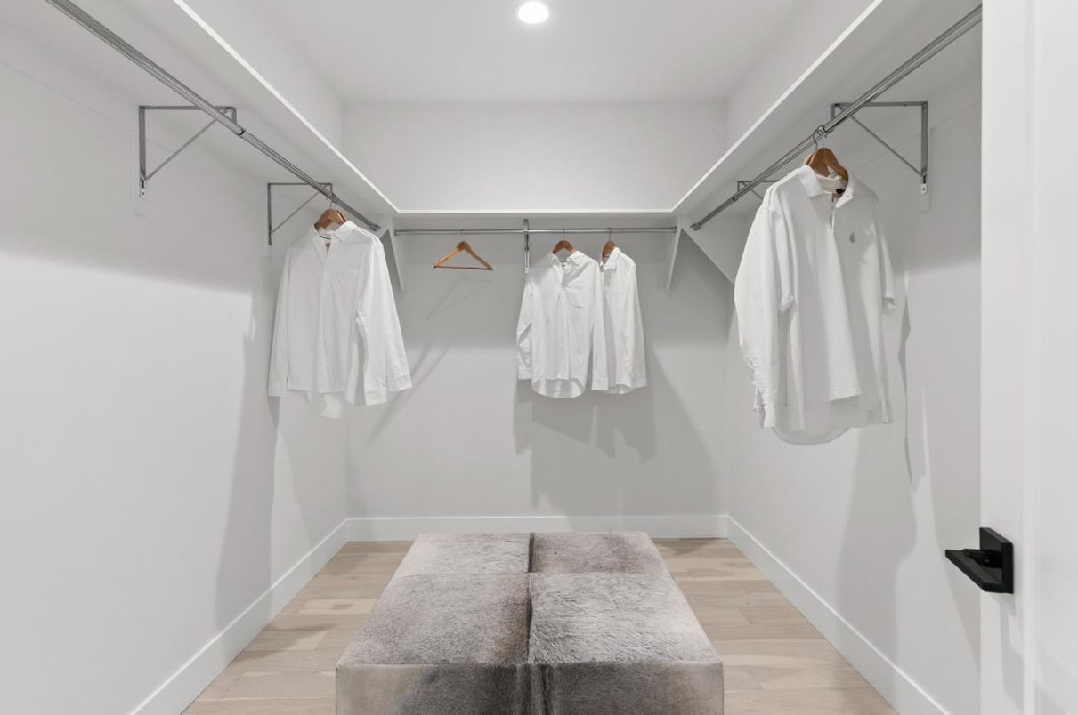 Interior, Recessed Lighting, Walk-in Closets, Wood Texture Flooring