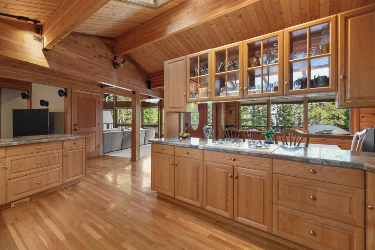 Interior, Kitchen, Wooden Beams, Wooden Ceilings, Wood Texture Flooring