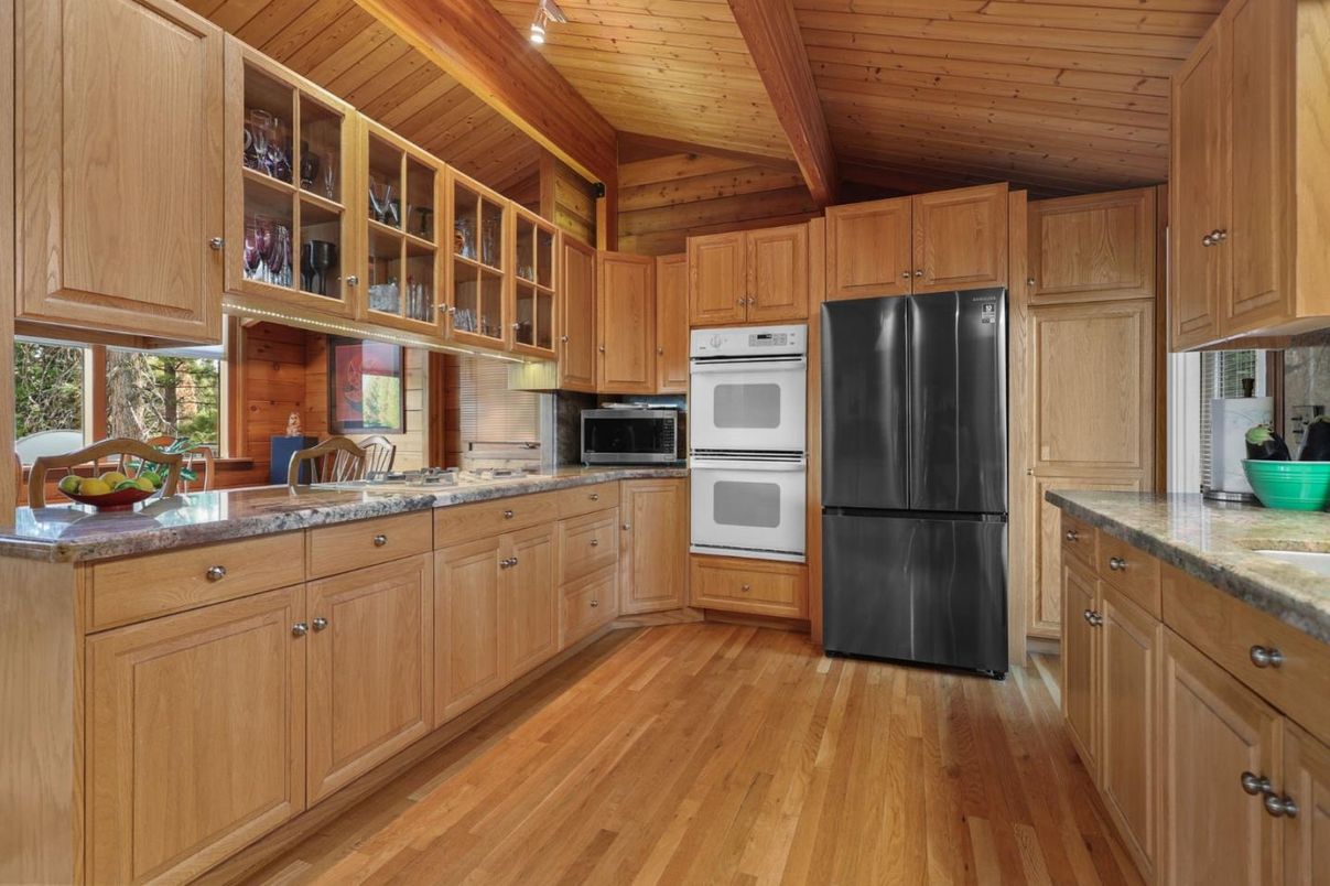 Interior, Kitchen, Wooden Beams, Wooden Ceilings, Wood Texture Flooring