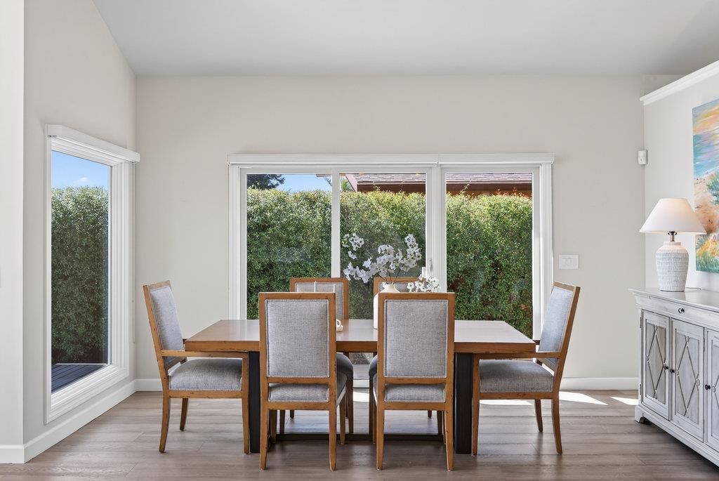 Dining room, Interior, Wood Texture Flooring