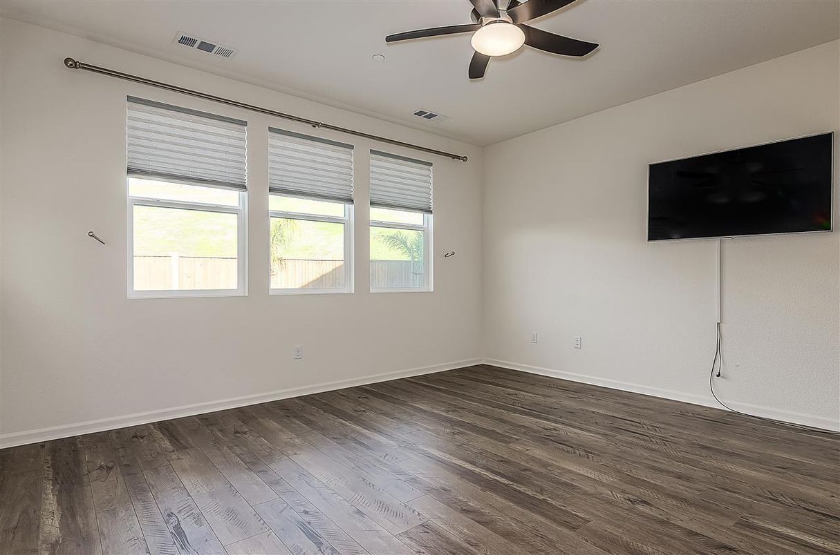 Empty room, Interior, Wood Texture Flooring