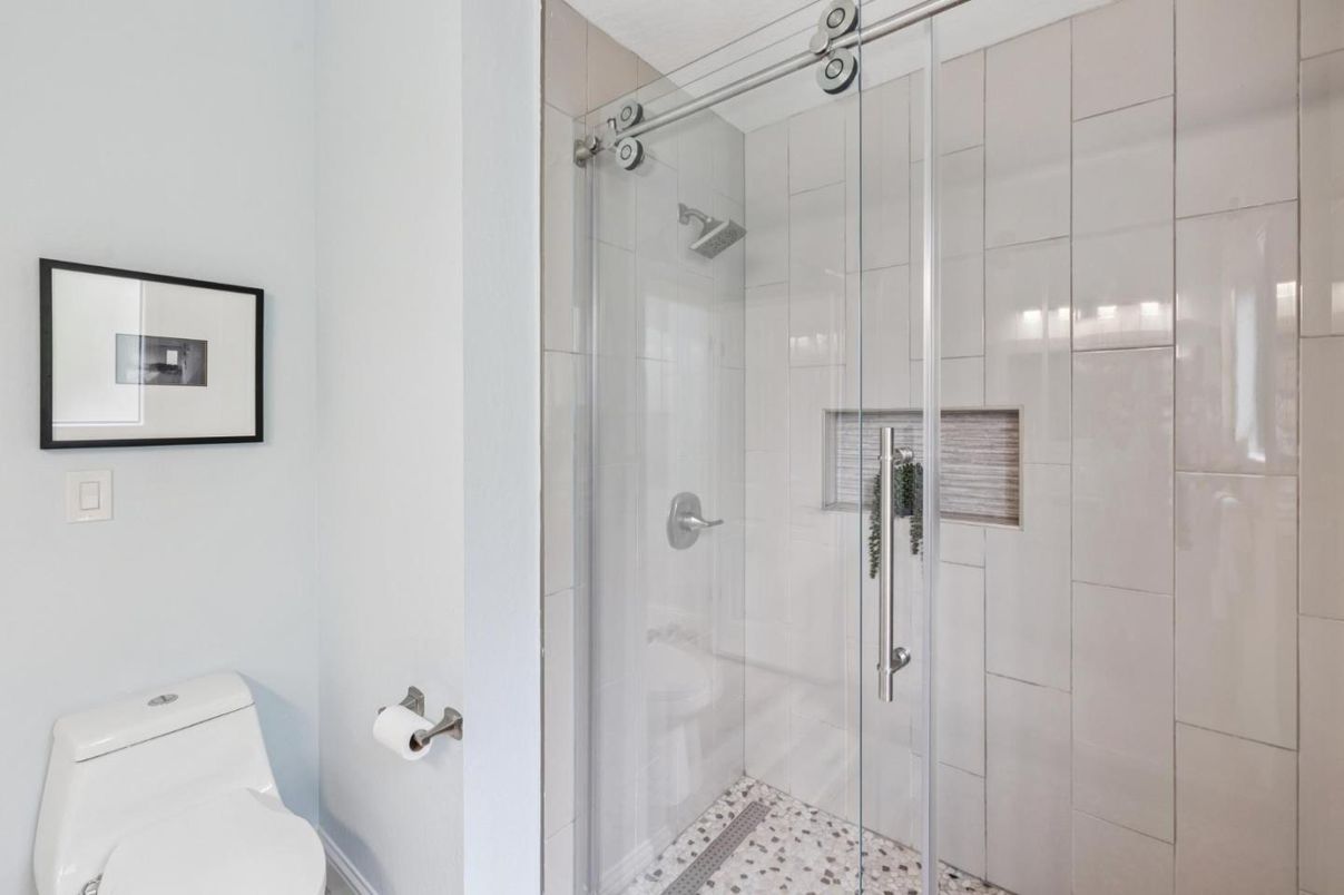 Bathroom, Glass Shower, Interior