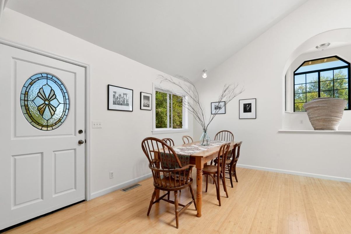 Dining room, Interior, Wood Texture Flooring