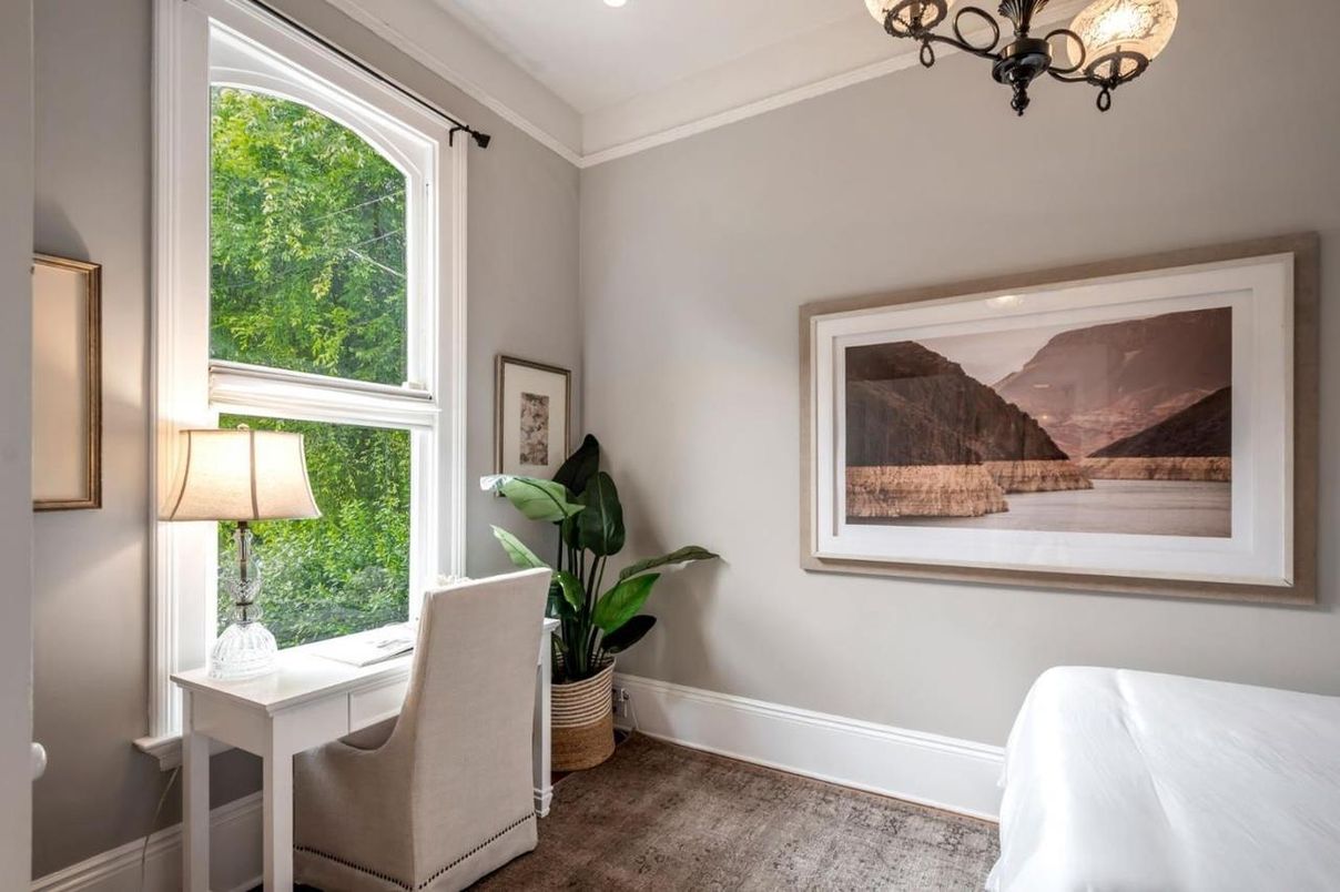 Home Office, Interior, Recessed Lighting