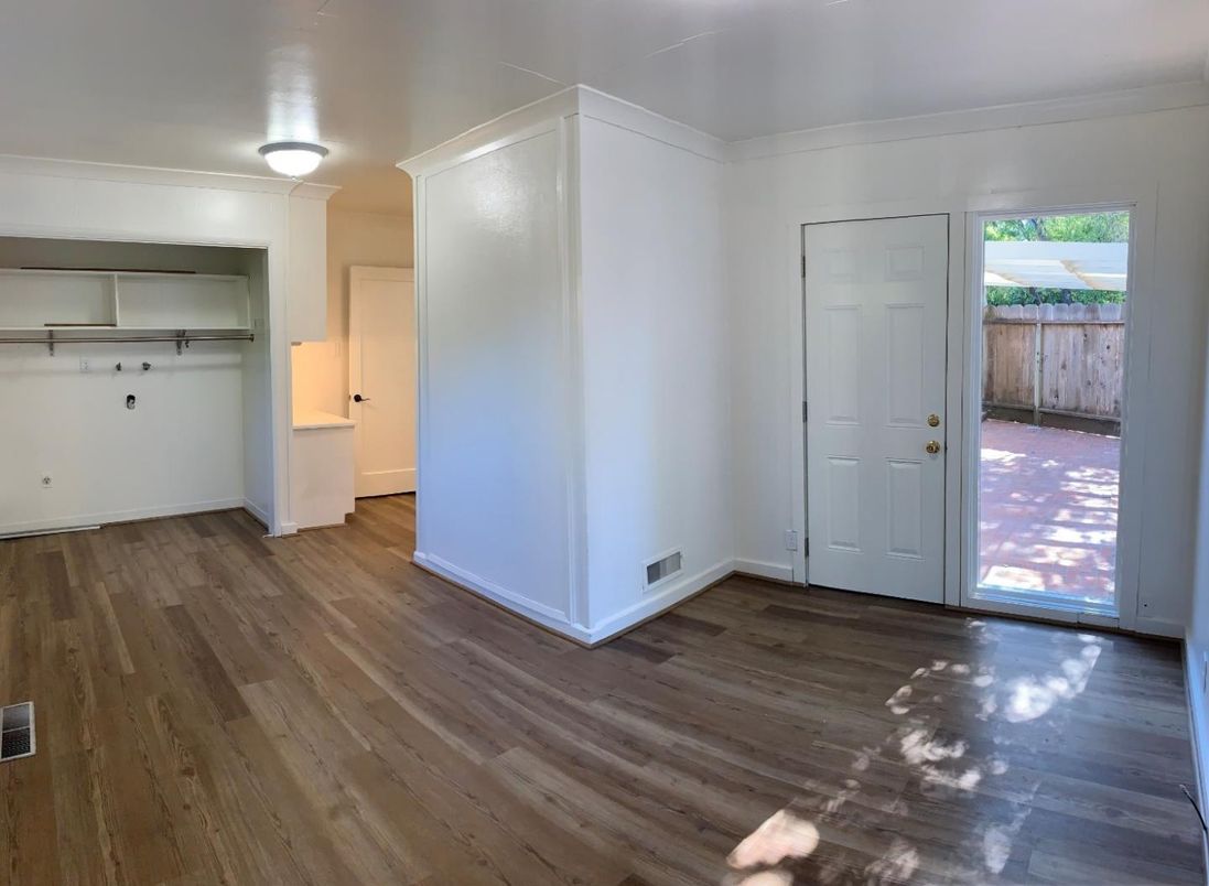Empty room, Interior, Wood Texture Flooring
