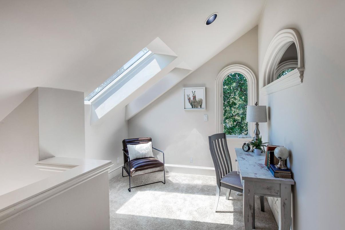 Home Office, Interior, Recessed Lighting
