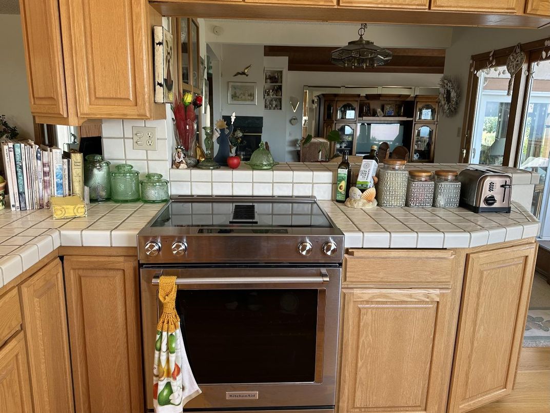 Interior, Kitchen, Tile Countertops