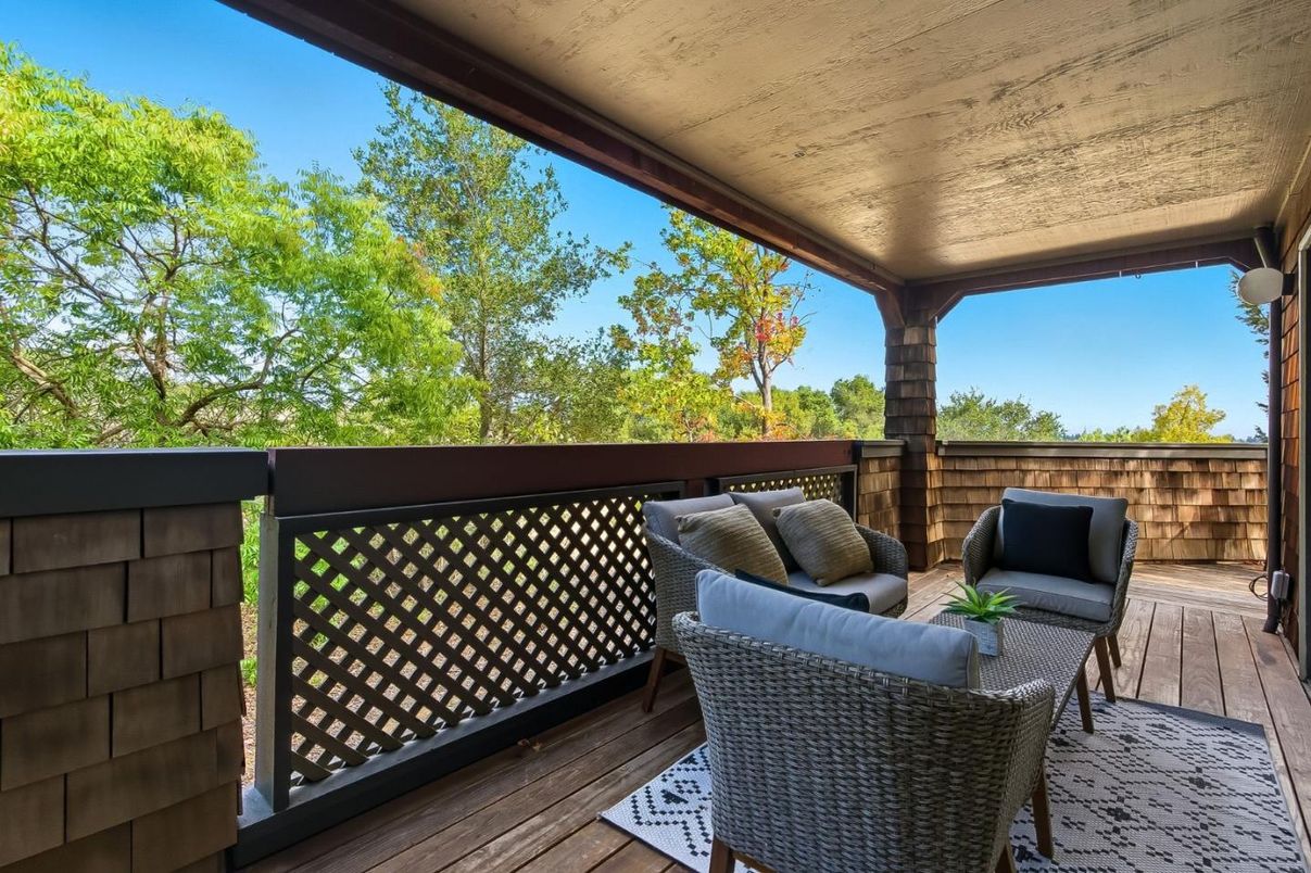 Exterior, Wood Texture Flooring