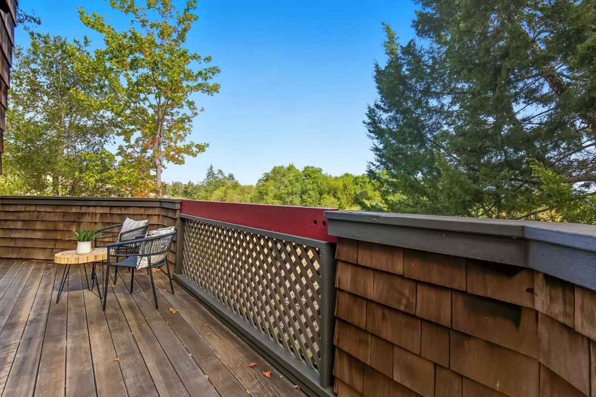 Exterior, Wood Texture Flooring