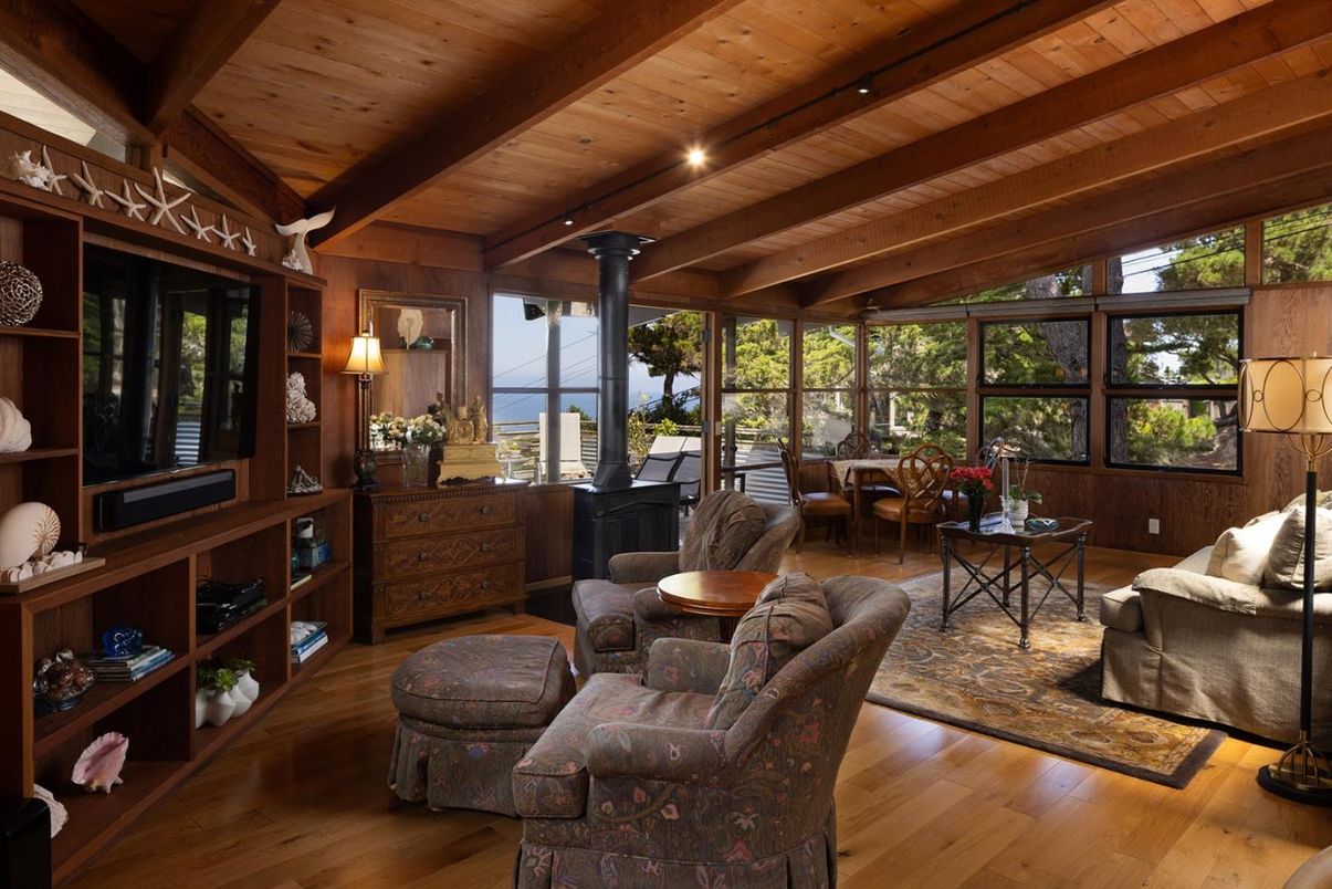 Interior, Living room, Wooden Beams, Wooden Ceilings, Wood Texture Flooring, Wooden Walls