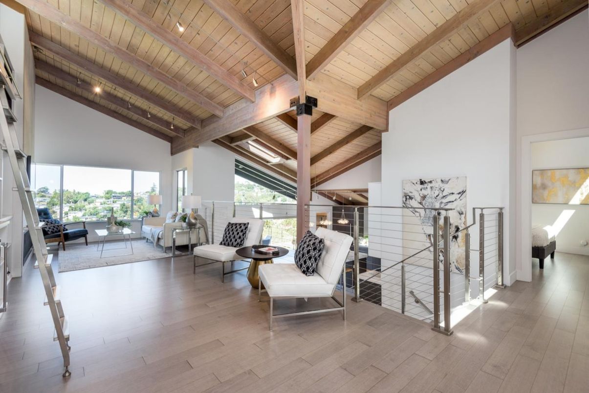 Interior, Living room, Wooden Beams, Wooden Ceilings, Wood Texture Flooring