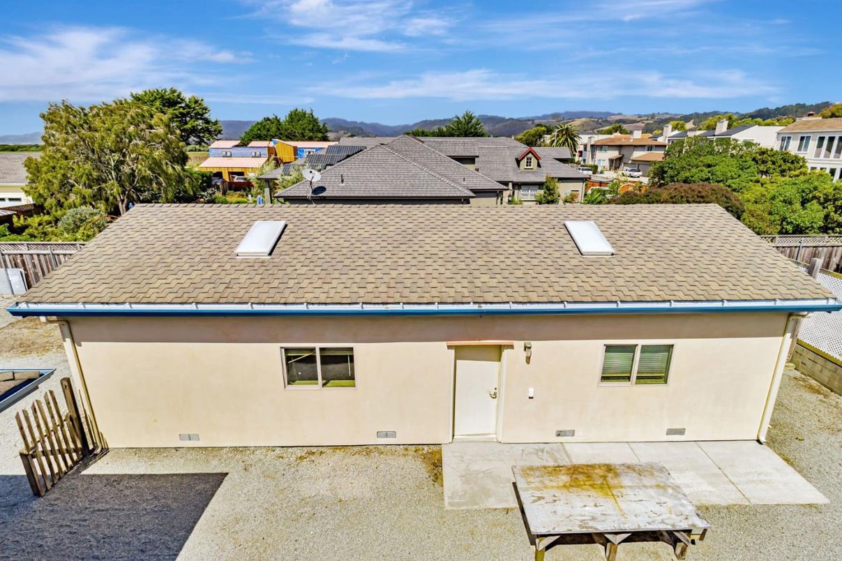 Exterior, Pool, Solar Panels