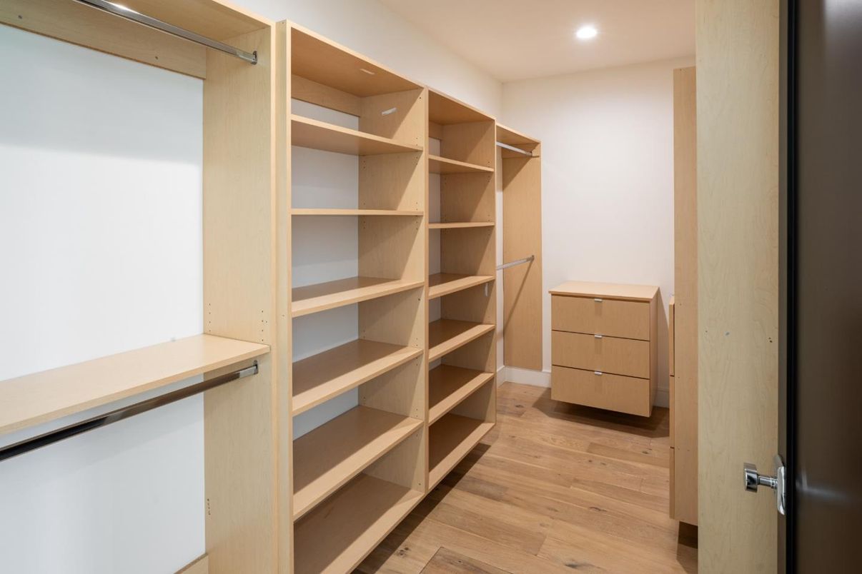 Interior, Recessed Lighting, Walk-in Closets, Wood Texture Flooring