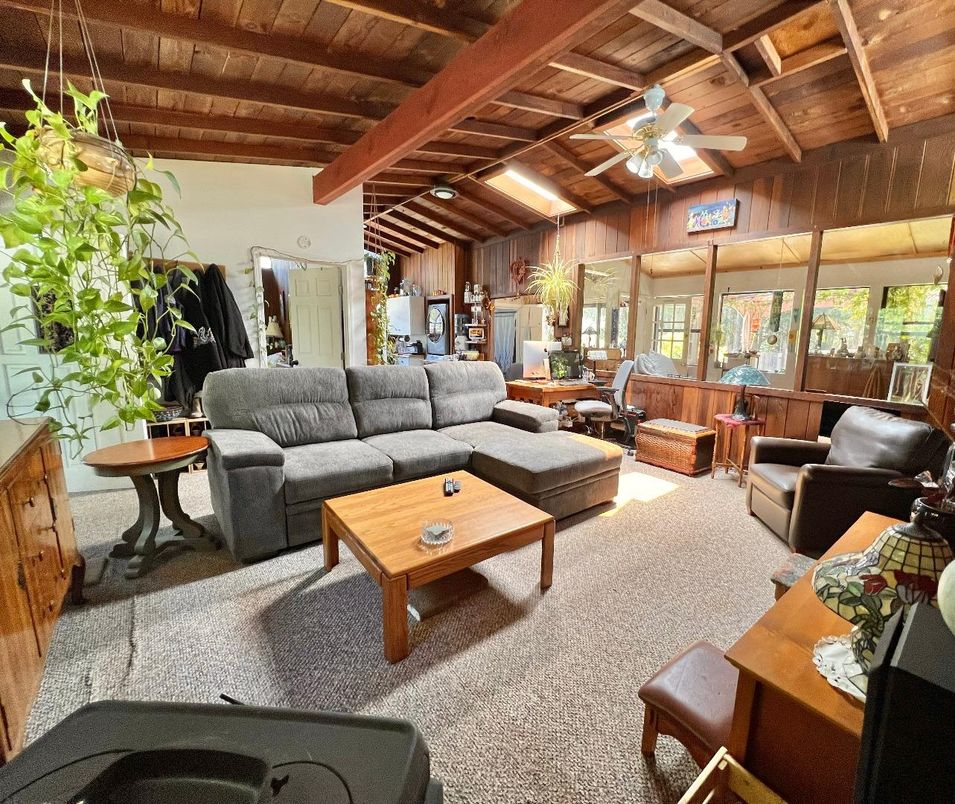 Interior, Living room, Wooden Beams, Wooden Ceilings, Wooden Walls