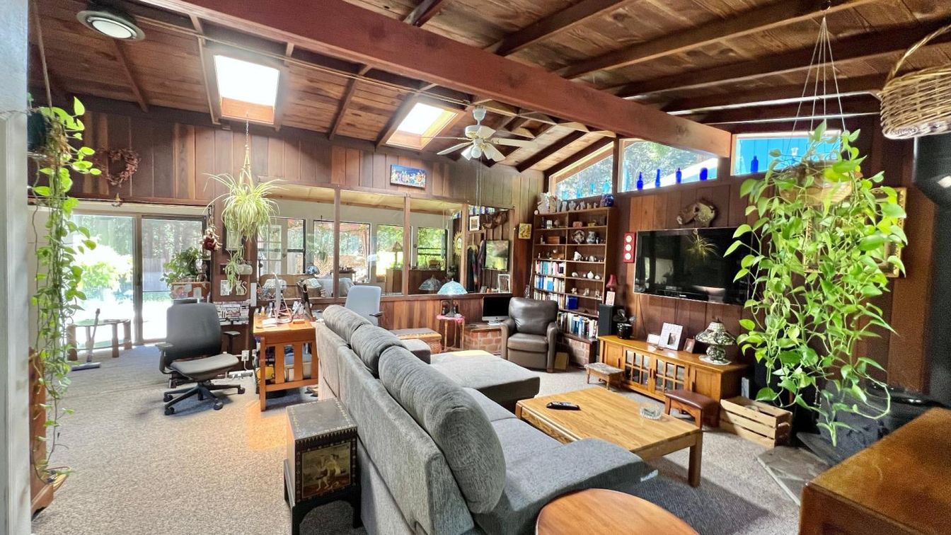 Interior, Living room, Wooden Beams, Wooden Ceilings