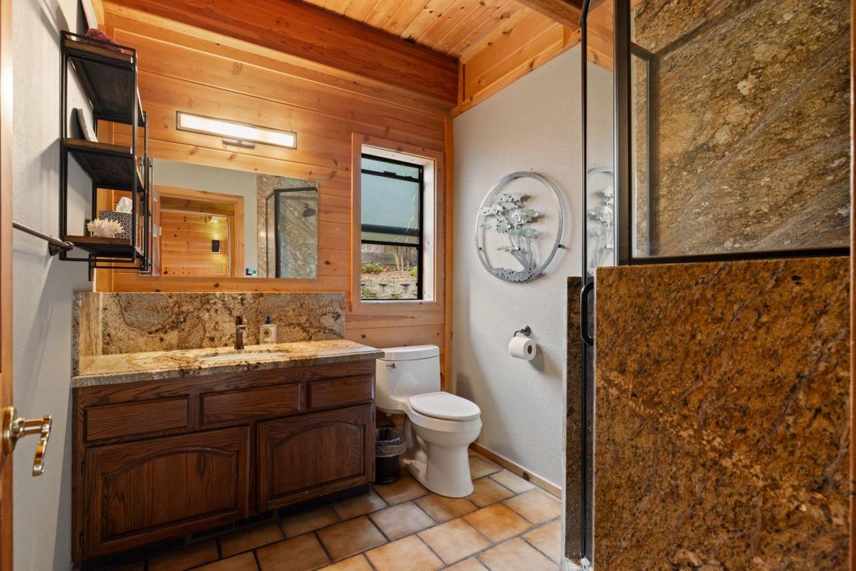 Bathroom, Interior, Wooden Ceilings, Wooden Walls