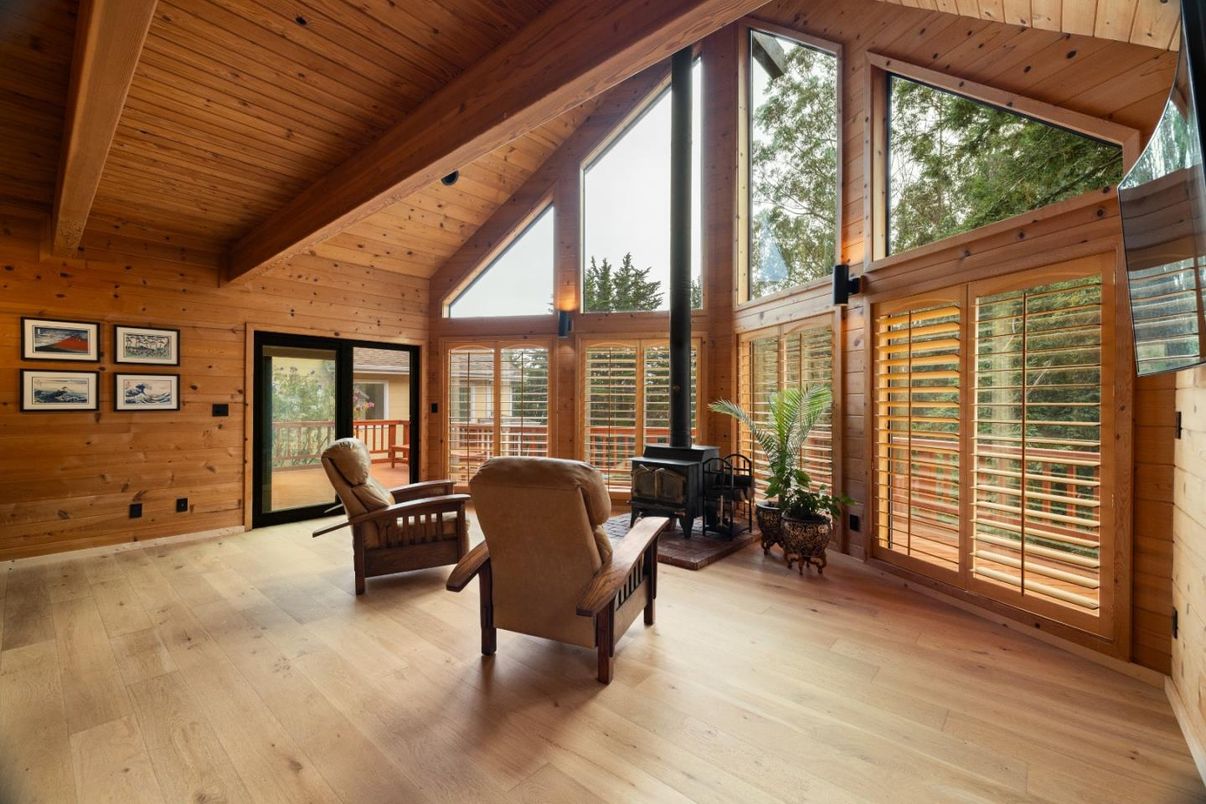 Fireplace, Interior, Living room, Wooden Beams, Wooden Ceilings, Wood Texture Flooring, Wooden Walls