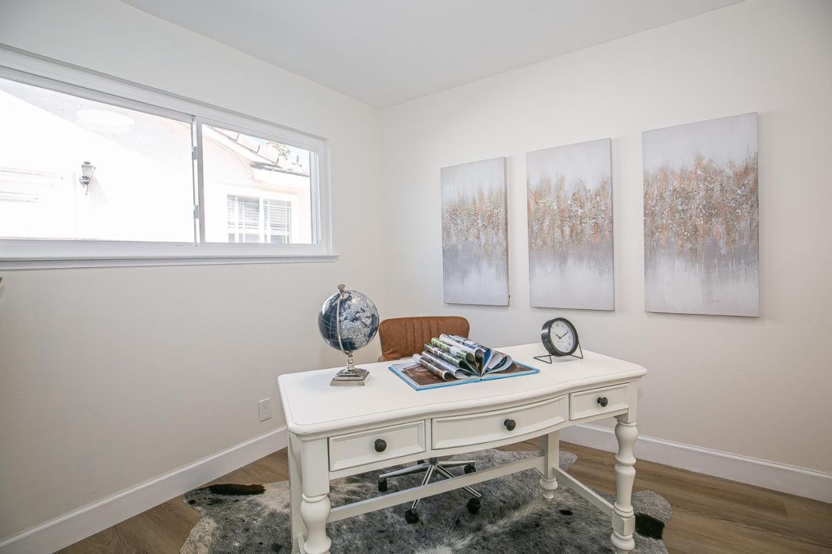 Home Office, Interior, Wood Texture Flooring