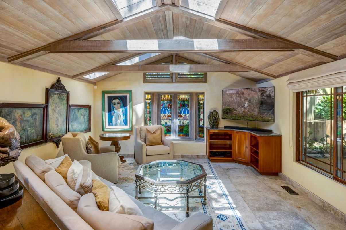 Interior, Living room, Wooden Beams, Wooden Ceilings