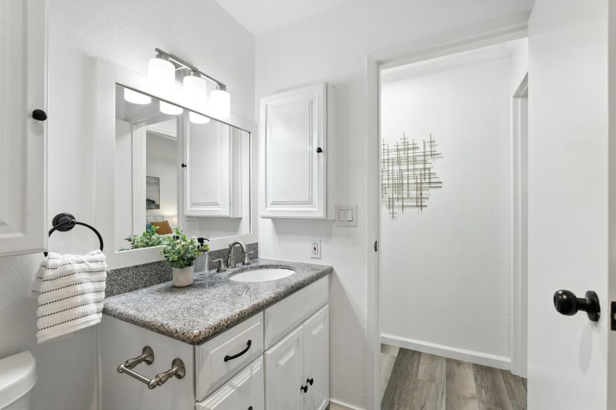 Bathroom, Interior, Wood Texture Flooring