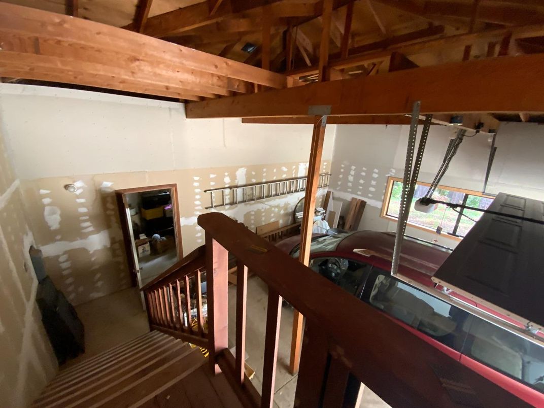 Interior, Wooden Beams