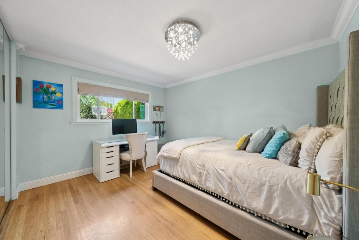 Bedroom, Home Office, Interior, Wood Texture Flooring