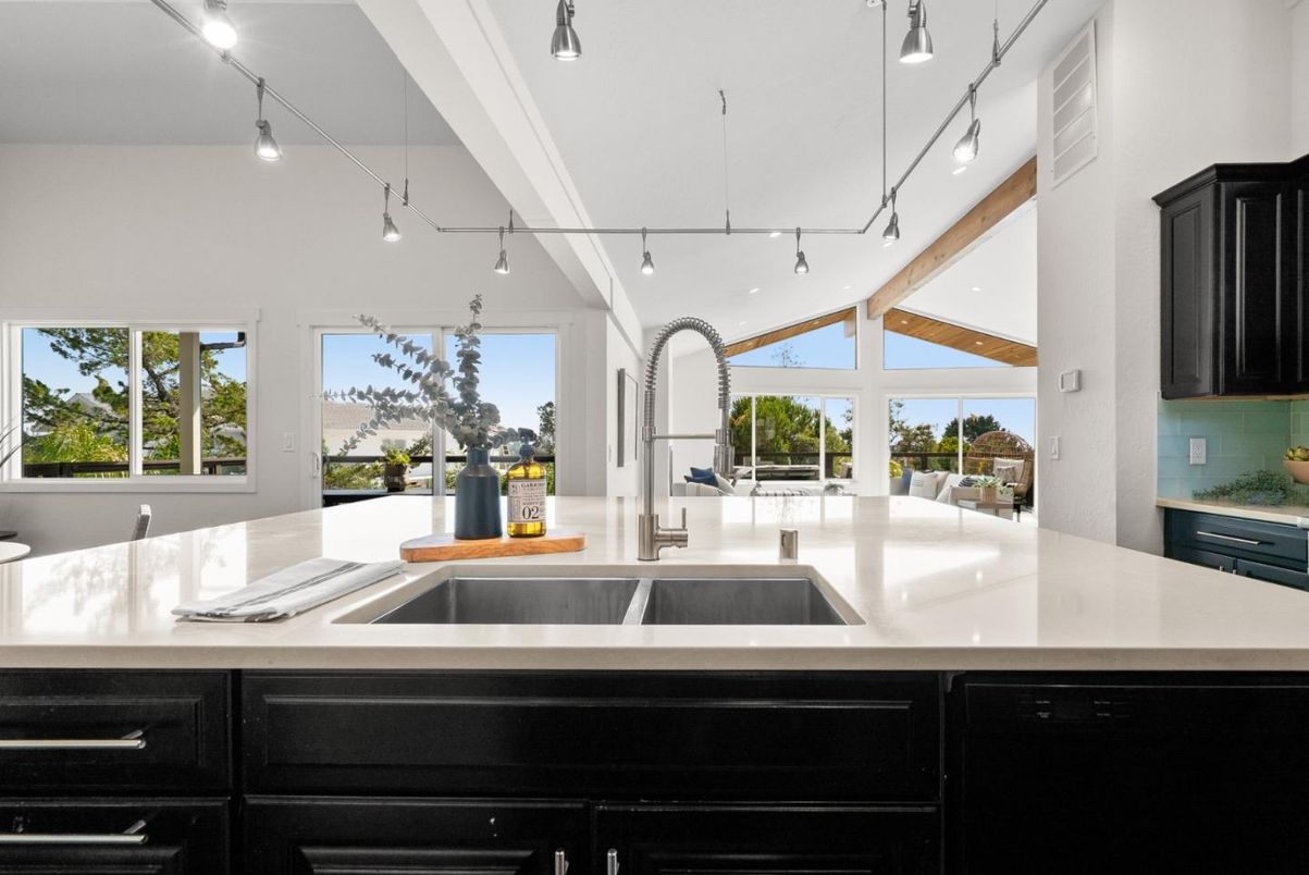 Interior, Kitchen, Pendant Lights, Water